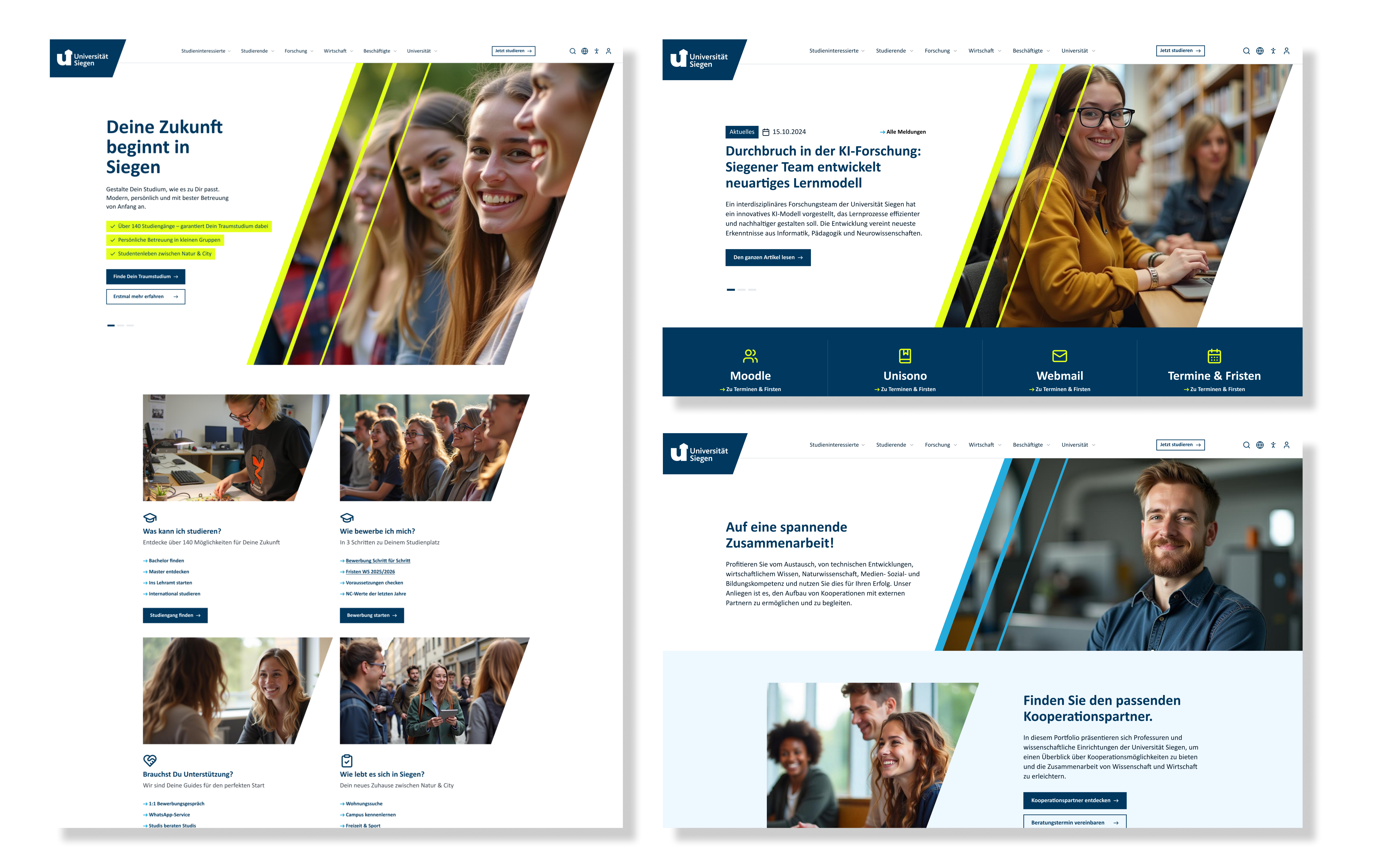 Universität Siegen Relaunch