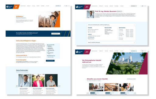 Universität Siegen Relaunch